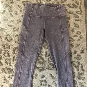Lululemon Acid Wash Leggings